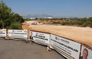 30 metre genişliğindeki yeni yol trafiği rahatlatacak