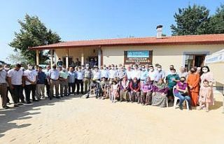 57 yıllık atıl okul, sosyal tesisi dönüştürüldü