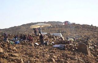 8 asırlık gelenek 2300 metrelik zirvede yaşatıldı