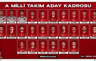 A Milli Takım’ın aday kadrosu açıklandı