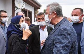 ABB Başkanı Yavaş, Solfasol ve Yeşilöz’de vatandaşlarla...