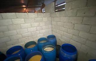 Adana’da 6 bin litre sahte içki ele geçirildi