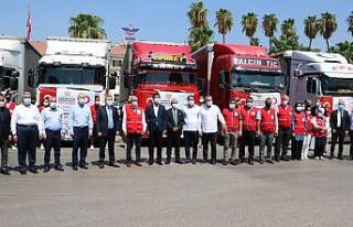 Adana’dan sel bölgesine 9,5 milyon ayni ve nakdi...