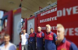 Adıyaman İtfaiyesi’nden Manavgat ve Osmaniye’ye...