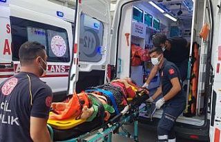 Adıyaman’da çapa motoru devrildi: 11 yaralı