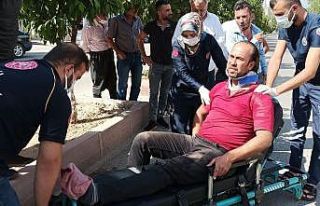 Adıyaman’da, motosiklet devrildi: 1 yaralı