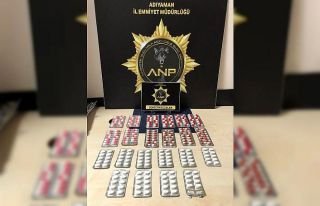 Adıyaman’da uyuşturucu hap ele geçirildi