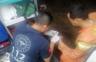 Afyonkarahisar ambulans ve UMKE ekipleri yangın bölgesinde