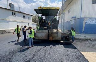 Ağrı Sanayi Sitesi Asfaltlanıyor