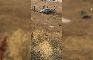 Ağrı’da otomobil takla attı: 5 yaralı