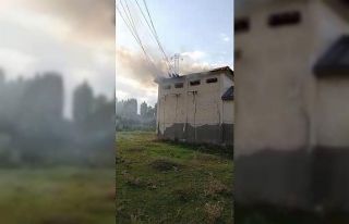 Ağrı’da trafoda çıkan yangın güçlükle kontrol...