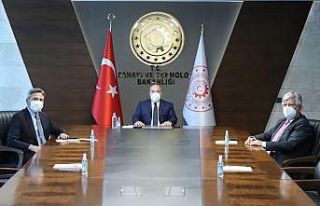 Ahmet Aydın, Sanayi ve Teknoloji Bakanı Varank’la...