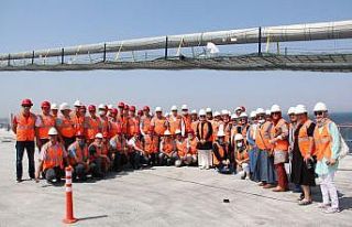 AK Parti Çan ilçe teşkilatı 1915 Çanakkale Köprüsünü...