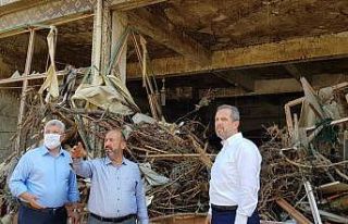 AK Parti Çorum Milletvekili Kavuncu afet bölgesinde