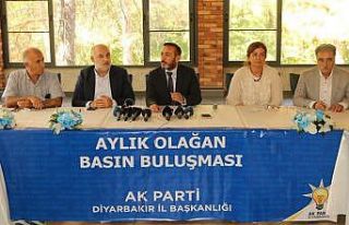 AK Parti Diyarbakır İl Başkanı Aydın: “Millet...