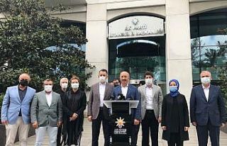AK Parti İl Başkanlığı’ndan çukurda ölü...