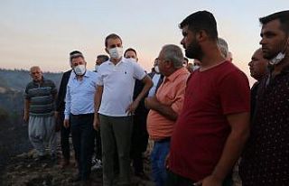 AK Partili Ömer Çelik: “Yanan alanların yapılaşmaya...
