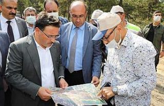 Akdağ Tabiat Parkı yolu daha güvenli ve konforlu...