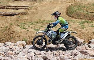 Akmeşe Motocross Parkurunda antrenman turları başladı