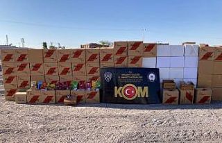 Aksaray’da kaçak sigara ve tütün operasyonu