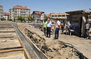 Akşehir Perşembe Pazarının üzeri kapatılıyor