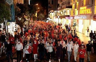 Alanya’da 30 Ağustos Zafer Bayramı kutlamaları...