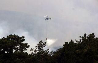 Alevler TRT vericilerine 500 metre yaklaştı