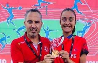 Aleyna Karaca Balkan üçüncüsü