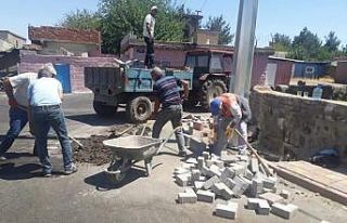 Alipınar’da kaldırımlar huzur buluyor