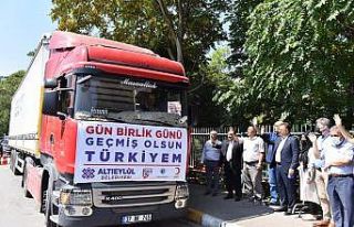 Altıeylül’den afet bölgesine yardım eli