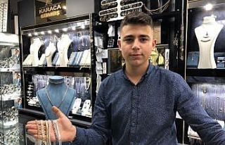 Altın görünümlü gümüş ürünler yoğun talep...