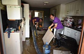 Altınordu Belediyesi ekipleri Ünye’de çalışmalara...