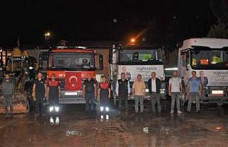 Amasya Belediyesi’nden sel felaketi yaşanan Kastamonu’ya...