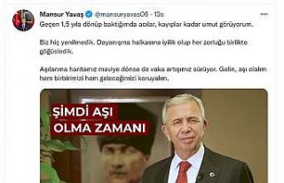 Ankara Büyükşehir Belediye Başkanı Yavaş’tan...