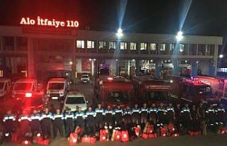 Ankara Büyükşehir Belediyesinden sel bölgeleri...