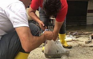 Arama kurtarma ekiplerinden ‘balık’ hassasiyeti