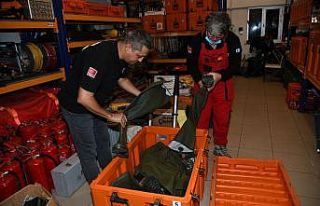 Arama Kurtarma Takımı BAK Kadıköy sel bölgesinde