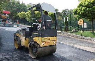 Asfalt çalışmaları tam gaz
