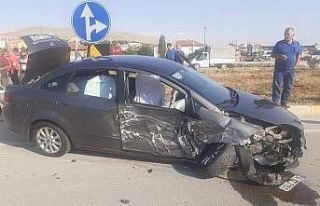 Aslanapa’da trafik kazası: 1 yaralı