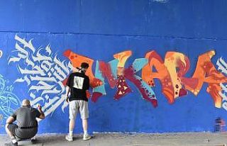 AŞTİ’nin kapıları grafiti sanatçılarına açıldı