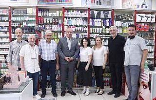 ATO Başkanı Baran, Sıhhiye’de bulunan ATO üyesi...