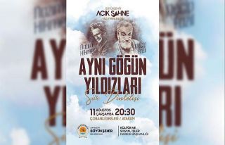 Aynı Göğün Yıldızları ‘Açık Sahne’de...