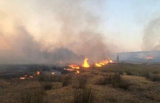Ayvalık’ta aynı saatlerde çıkan iki ayrı maki...