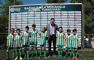 Bağımlılık ile Mücadele Futbol Turnuvası düzenlendi