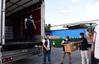 Bahçelievler Belediyesi’nden sel bölgesine yardım