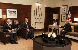Bakan Çavuşoğlu, Ürdün Kralı II. Abdullah ile...
