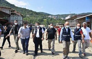 Bakan Dönmez: “El birliğiyle afet bölgelerini...