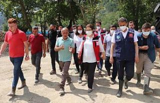 Bakan Yanık: "Sinop’a 13 milyon nakdi yardım...