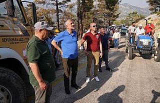 Bakan Yardımcısı Birpınar, Seydikemer’deki Yangın...