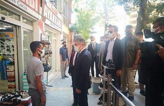 Bakan Yardımcısı Nebati, Van esnafını ziyaret...
